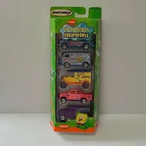 激レア！　2002年製MATCHBOX スポンジボブ　ミニカーセット 激レア！ 2002年製MATCHBOX スポンジボブ ミニカーセット - メルカリ